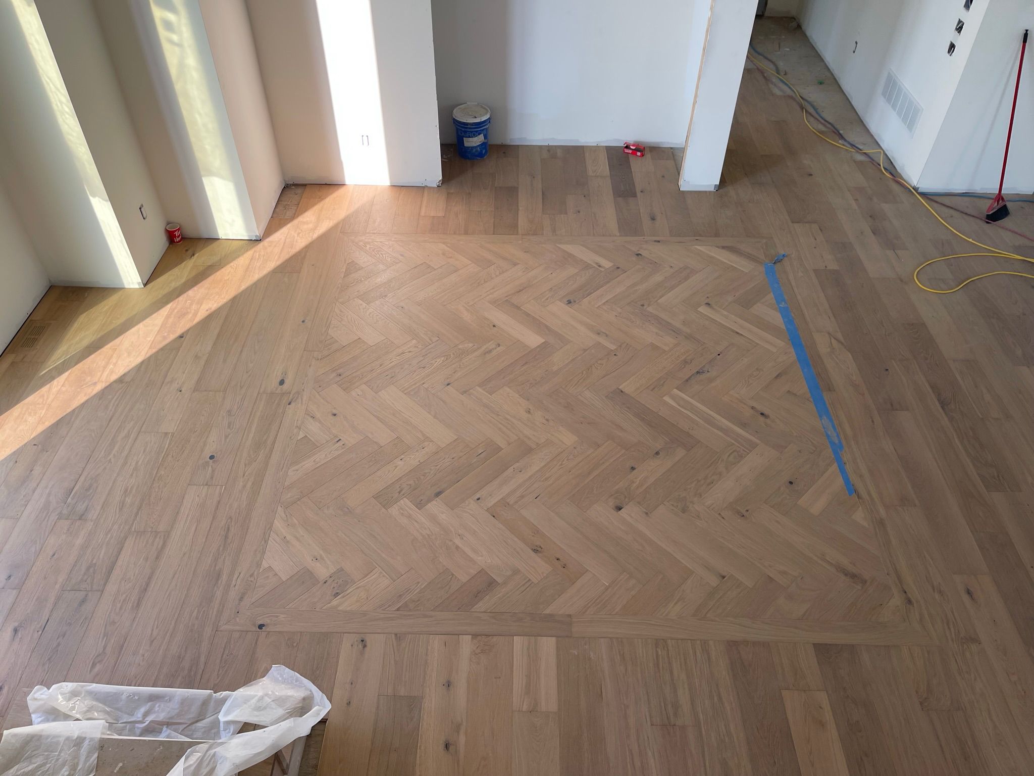 Premium hardwood flooring installation by SK Flooring & Tiles